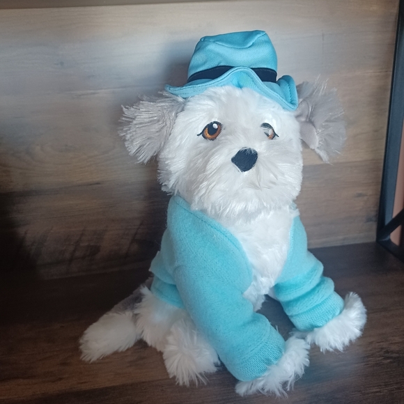 Disney Parks 100 Years Decades Shaggy Dog Chiffon Collectible Soft Plush 12" - Picture 7 of 13